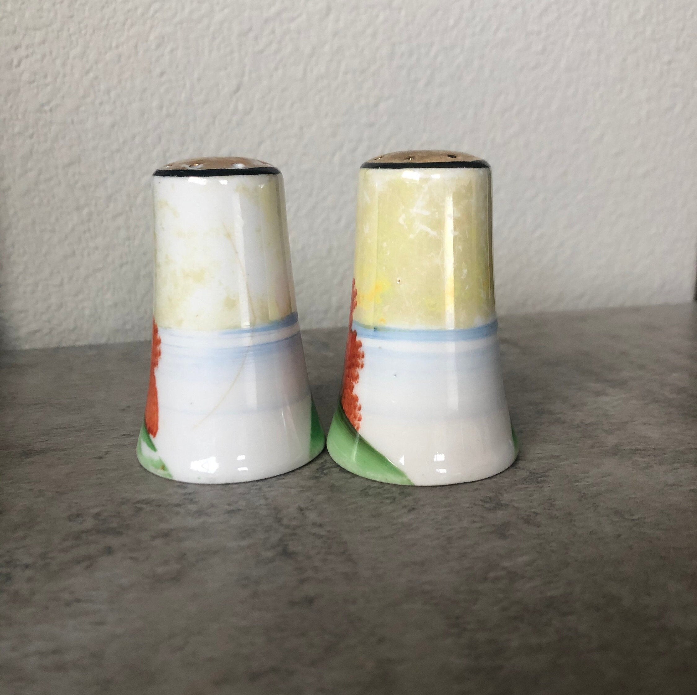 Windmills Salt and Pepper Shakersvintage Etsy