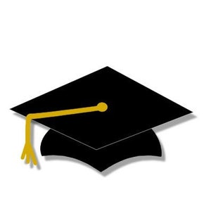 Archivo de corte SVG de gorro de graduación para cricut, días de escuela, ¡hurra!, imágenes prediseñadas, eps, dxf, png, pdf, jpg, clase de 2023