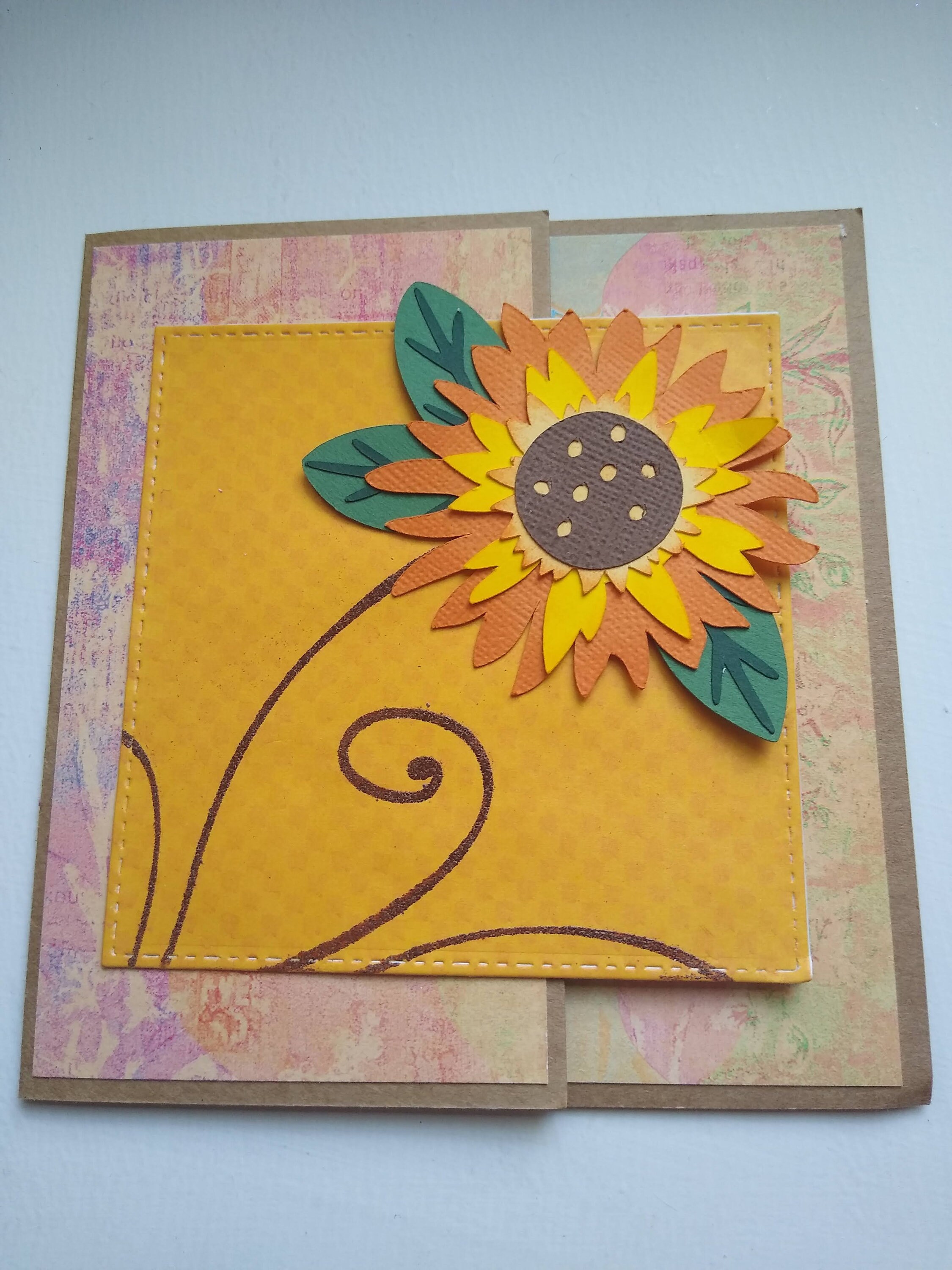 Sunflower SVG, Layered Floral Die Cut SVG for Cricut, Digital Cutting ...
