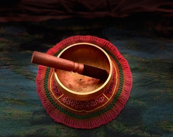 Genuine hand-made Tibetan singing bowls