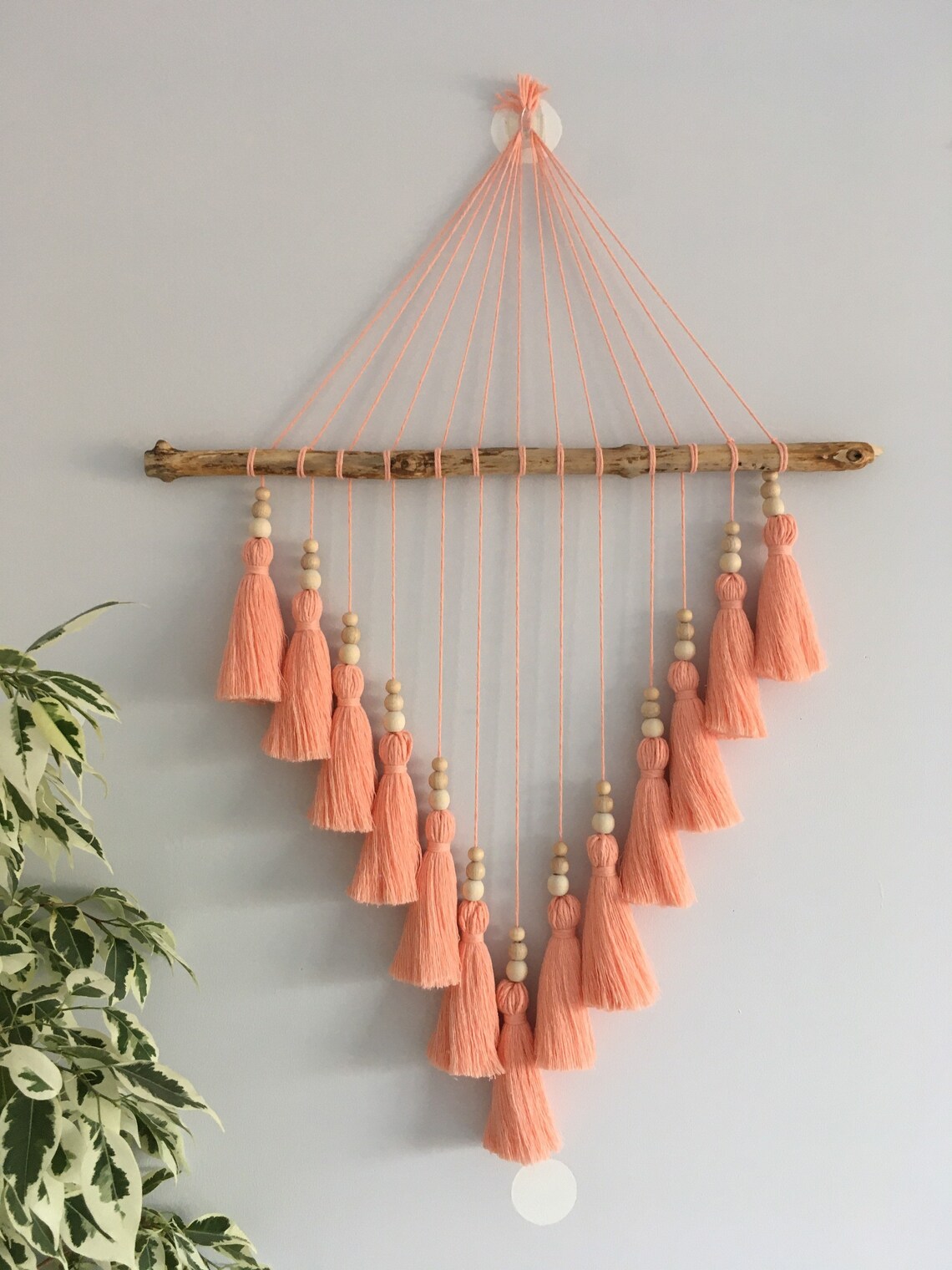 Tassel Wall Hanging Nursery Decor Home Decor Wall Art Etsy