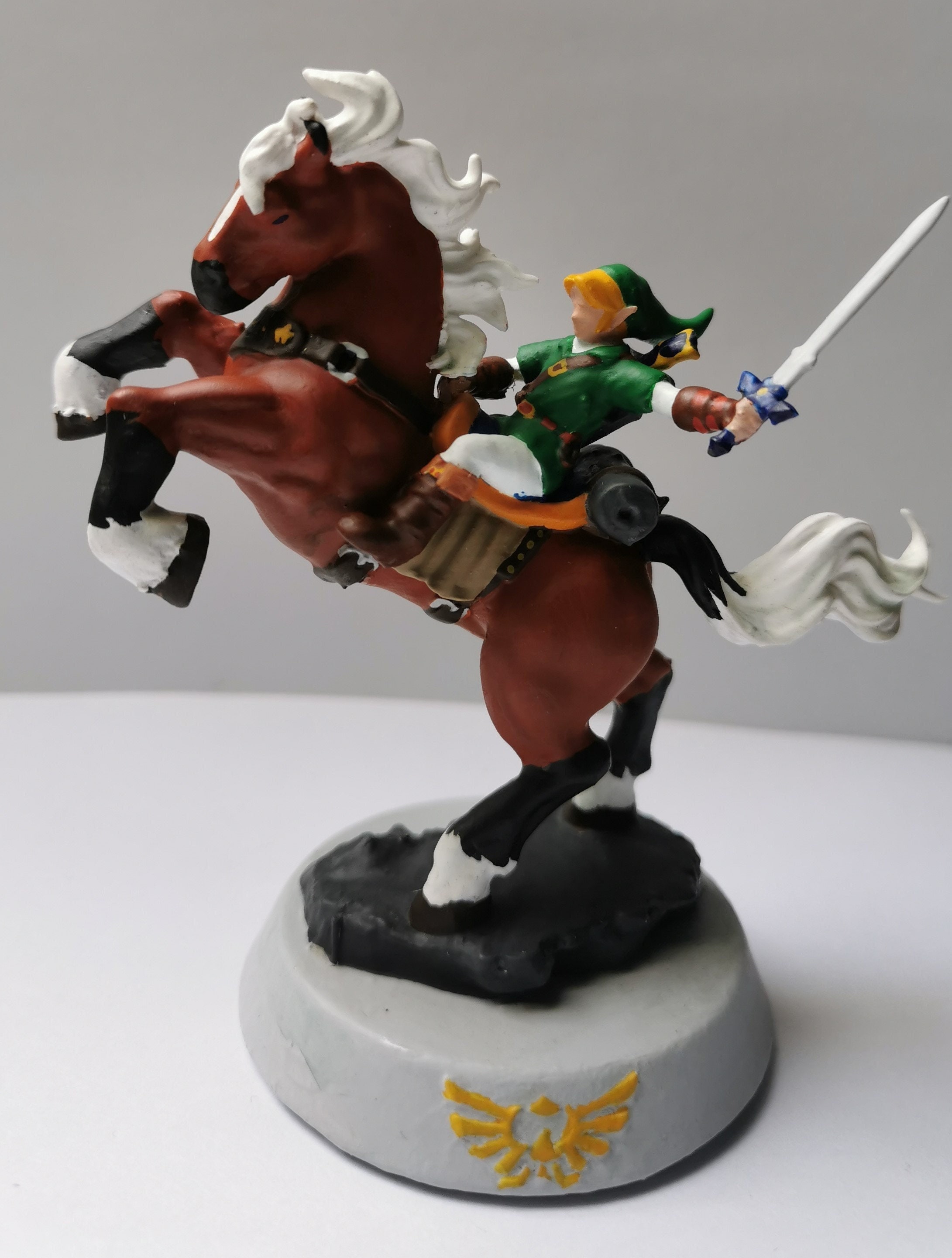 Legend Of Zelda Ocarina Of Time Hero Of Time Link Custom Handmade Resin