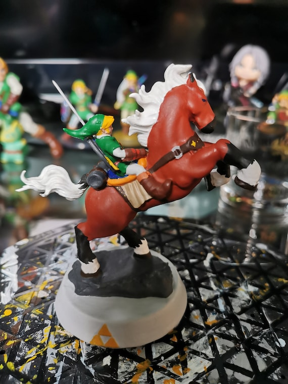 ゼルダの伝説 時のオカリナ - リンクとエポナ カスタマイズ可能な塗装