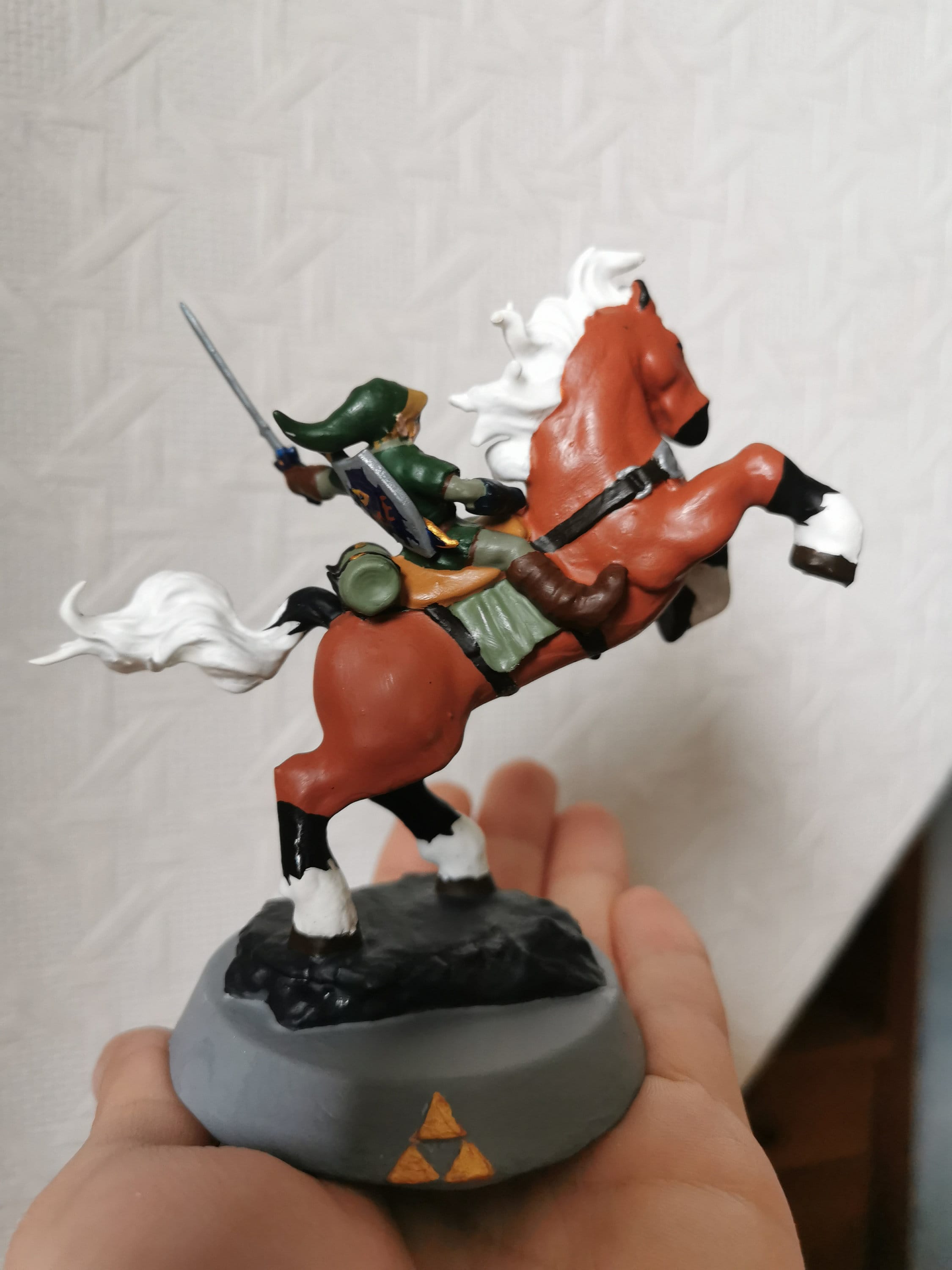 ゼルダの伝説 時のオカリナ - リンクとエポナ カスタマイズ可能な塗装