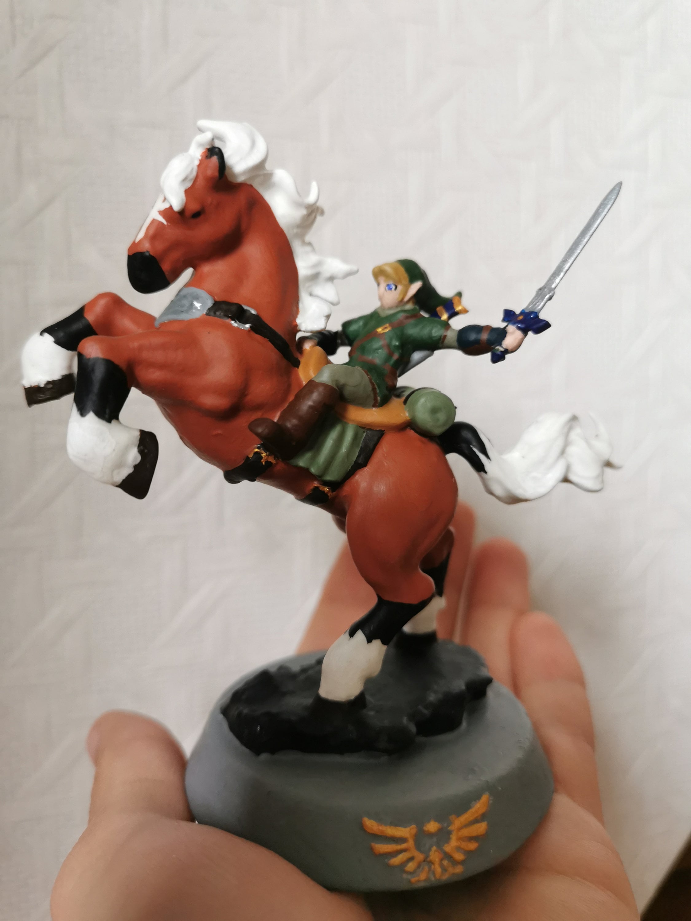 ゼルダの伝説 時のオカリナ - リンクとエポナ カスタマイズ可能な塗装