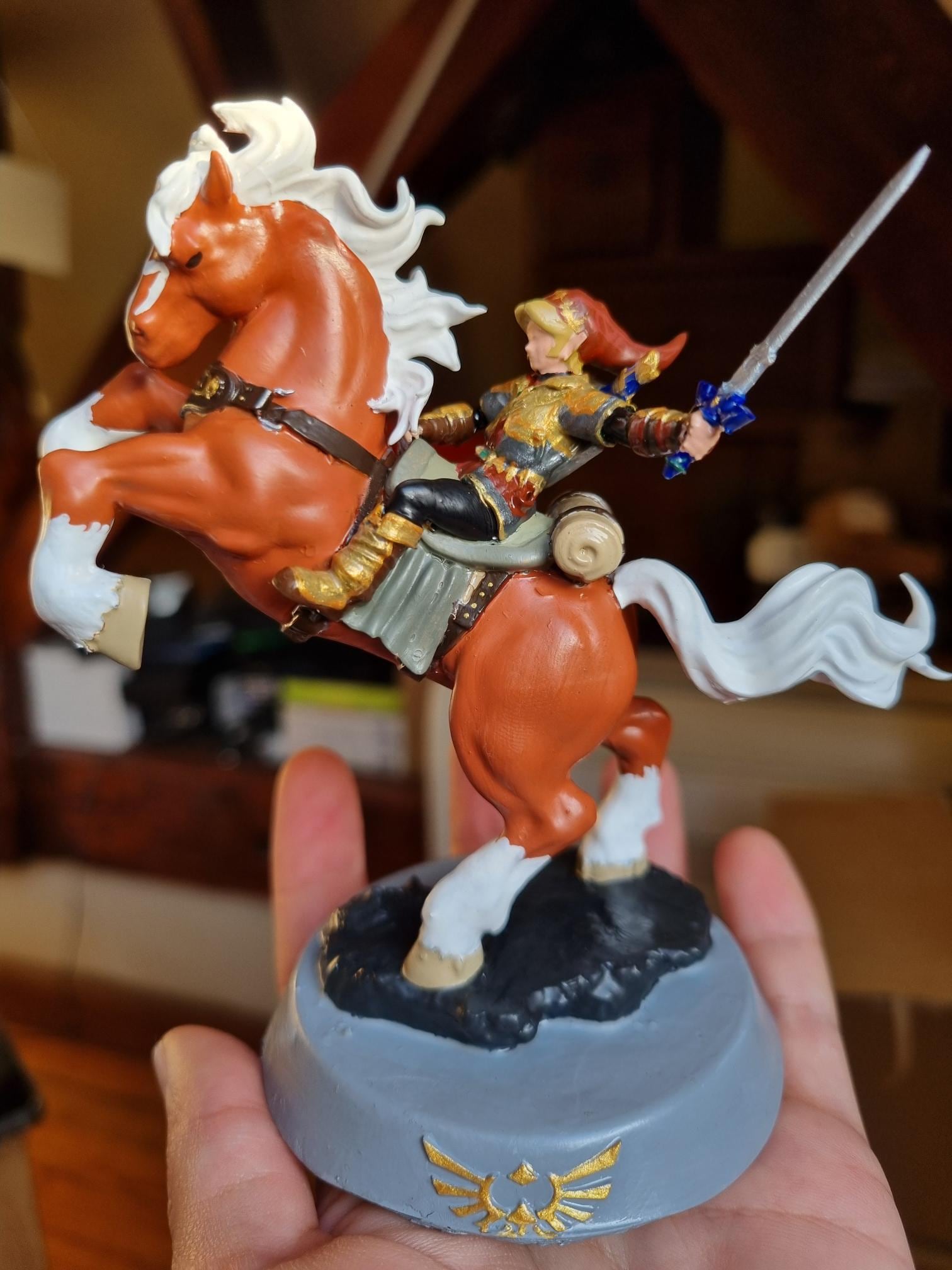 ゼルダの伝説 時のオカリナ - リンクとエポナ カスタマイズ可能な塗装