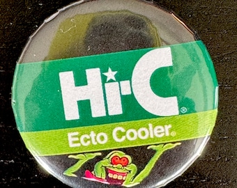 Botón Ecto Cooler de Los Cazafantasmas de 1,5"