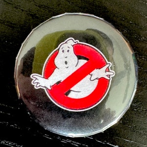 Ghostbusters-märkeslogotyp 3,5 cm knapp