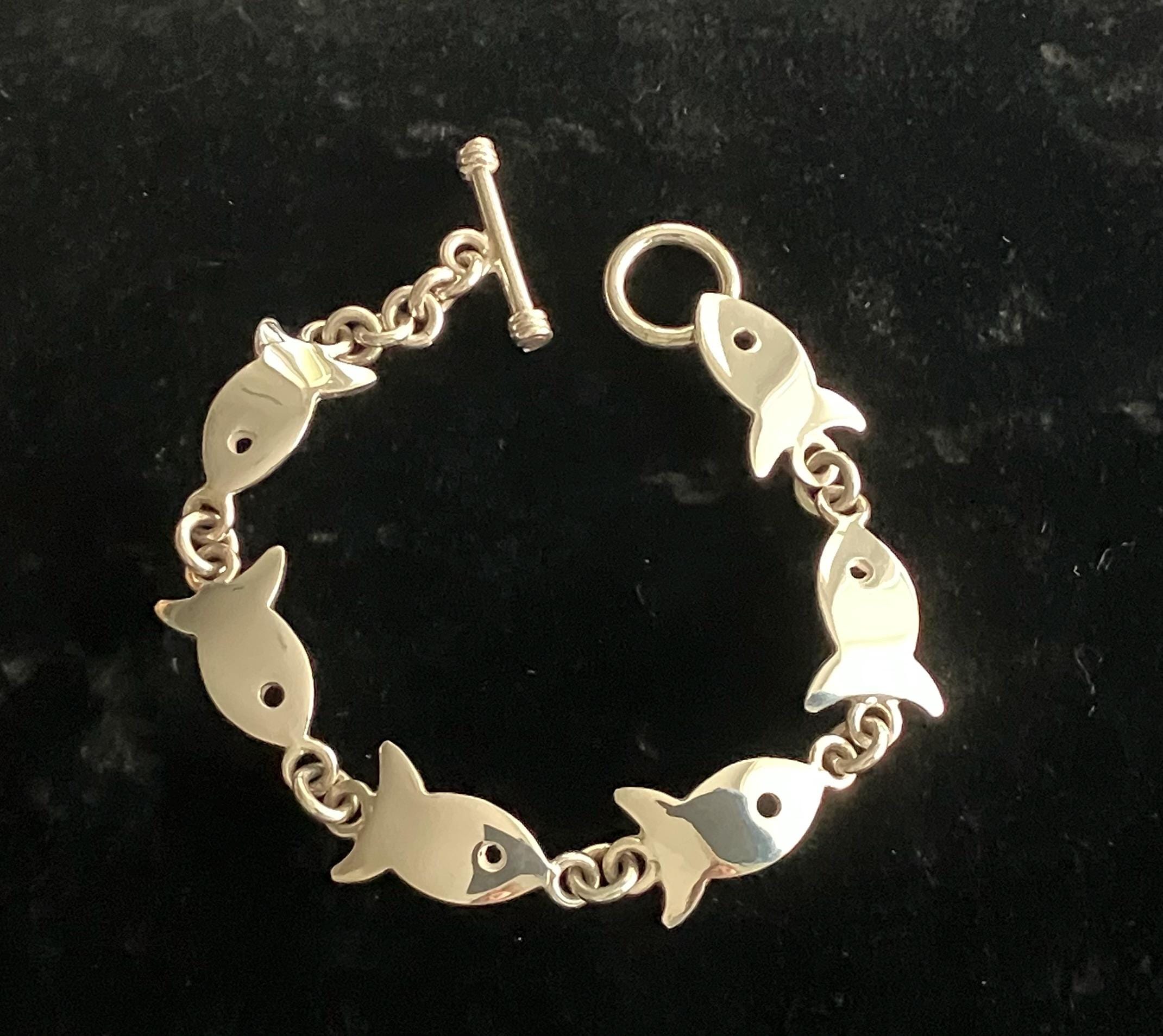 Vintage Mexican Silver Bracelet - Etsy