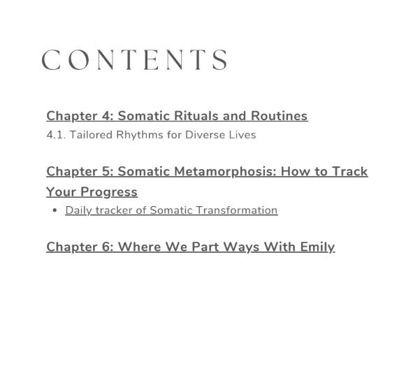 Somatic Exercises for Beginners Somatic Healing E-book, Somatic Therapy ...