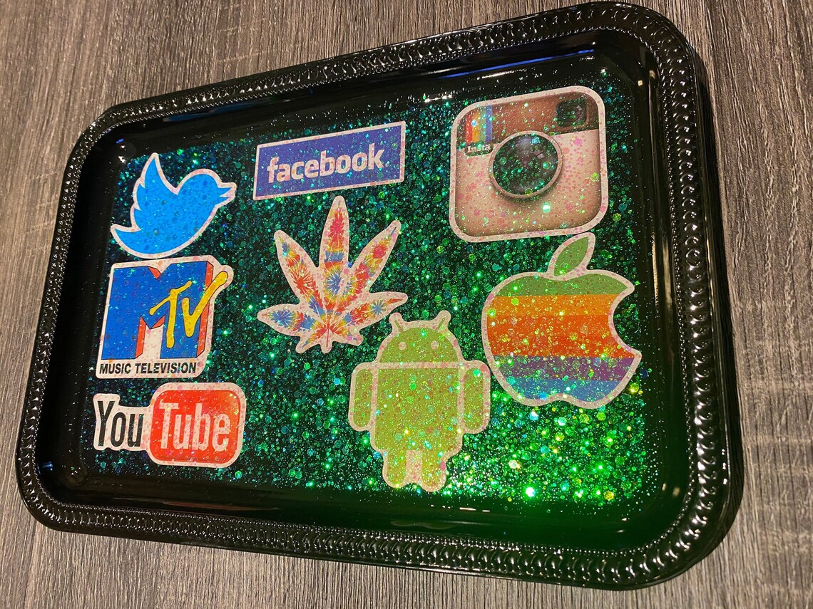Resin Rolling Tray Etsy