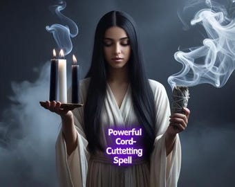 Powerful Cord Cutting Spell: Sever Ties, Remove Negativity