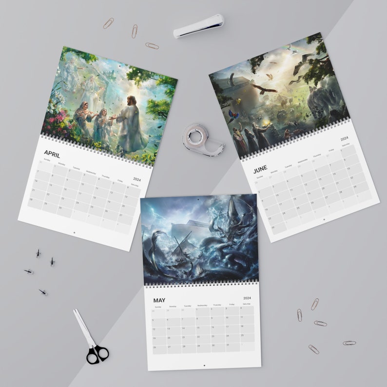 Behold Yahweh Calendar 2024 Etsy