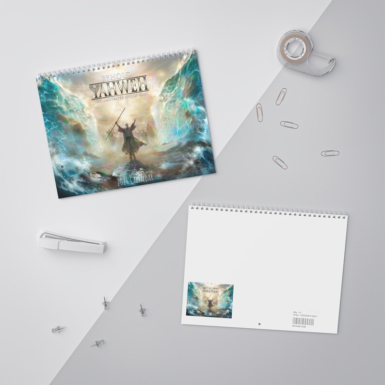 Behold Yahweh Calendar 2024 Etsy