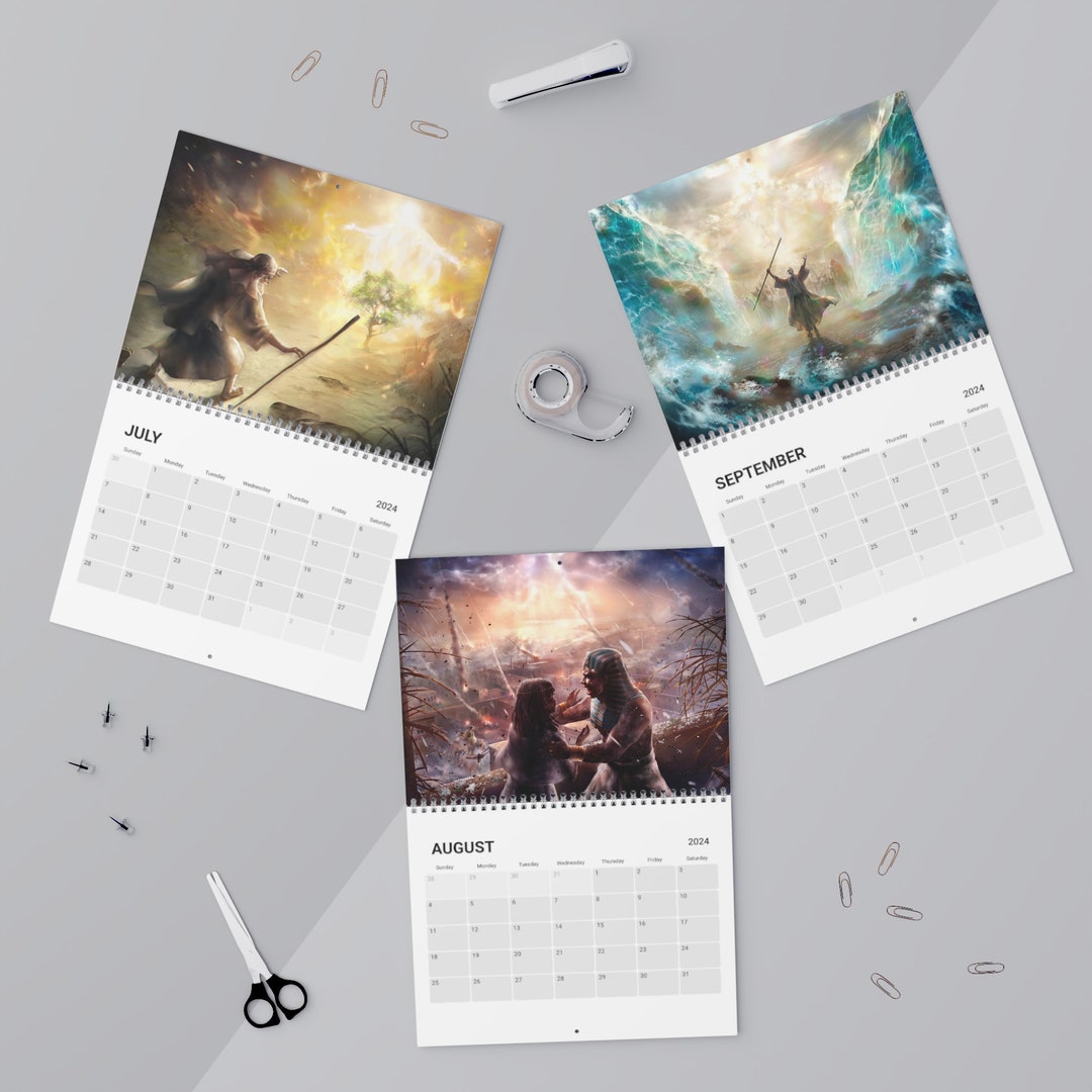 Behold Yahweh Calendar 2024 Etsy