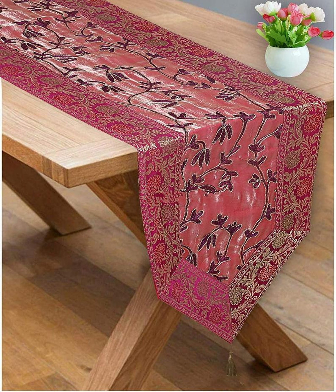 bestickte tischl�ufer