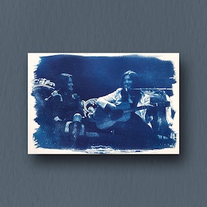 Lucy Dacus & Katie Gavin Cyanotype Print