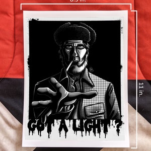 Logtober Print - The Woodsman