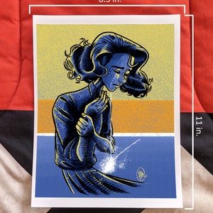 Logtober Print - Donna Hayward