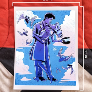 Logtober Print - Big Ed & Norma