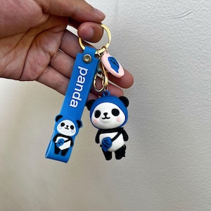 Super Cute Panda Keychain, Panda Accesories