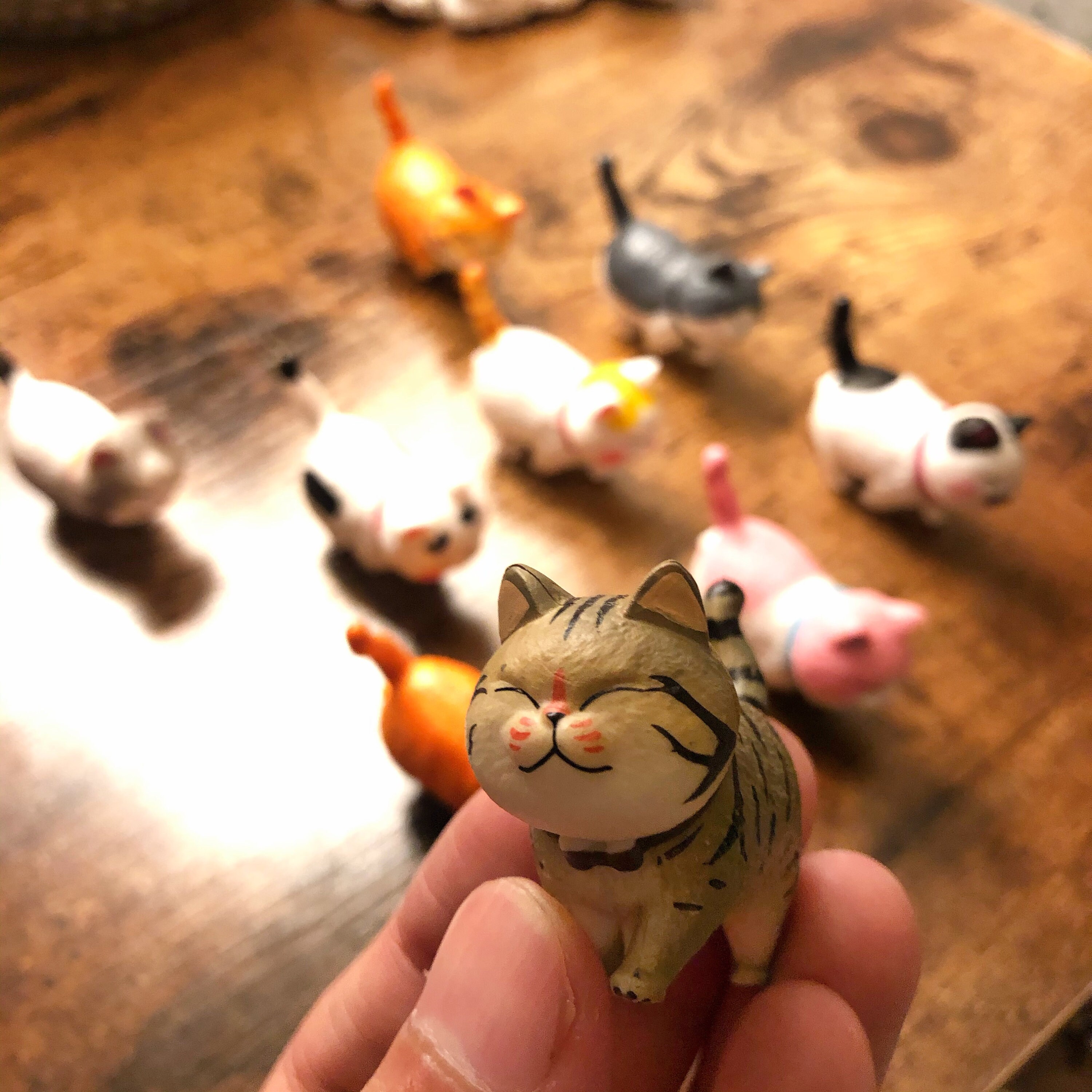 Adorable Cat Miniatures Cat Figurines 2X1.5 set Etsy