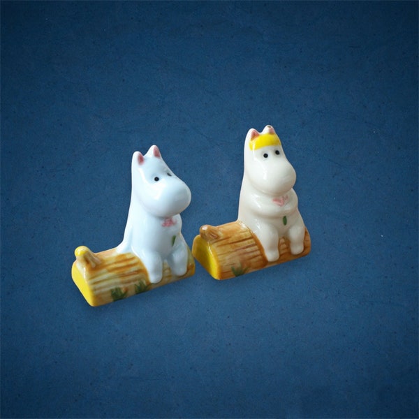 Porcelain Hippo Miniatures , Cute Hippo Figurines, Size 1.8*1", Hippo Figures Set, Great Gift!