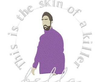 Piel crepuscular de un diseño de bordado de Bella asesina