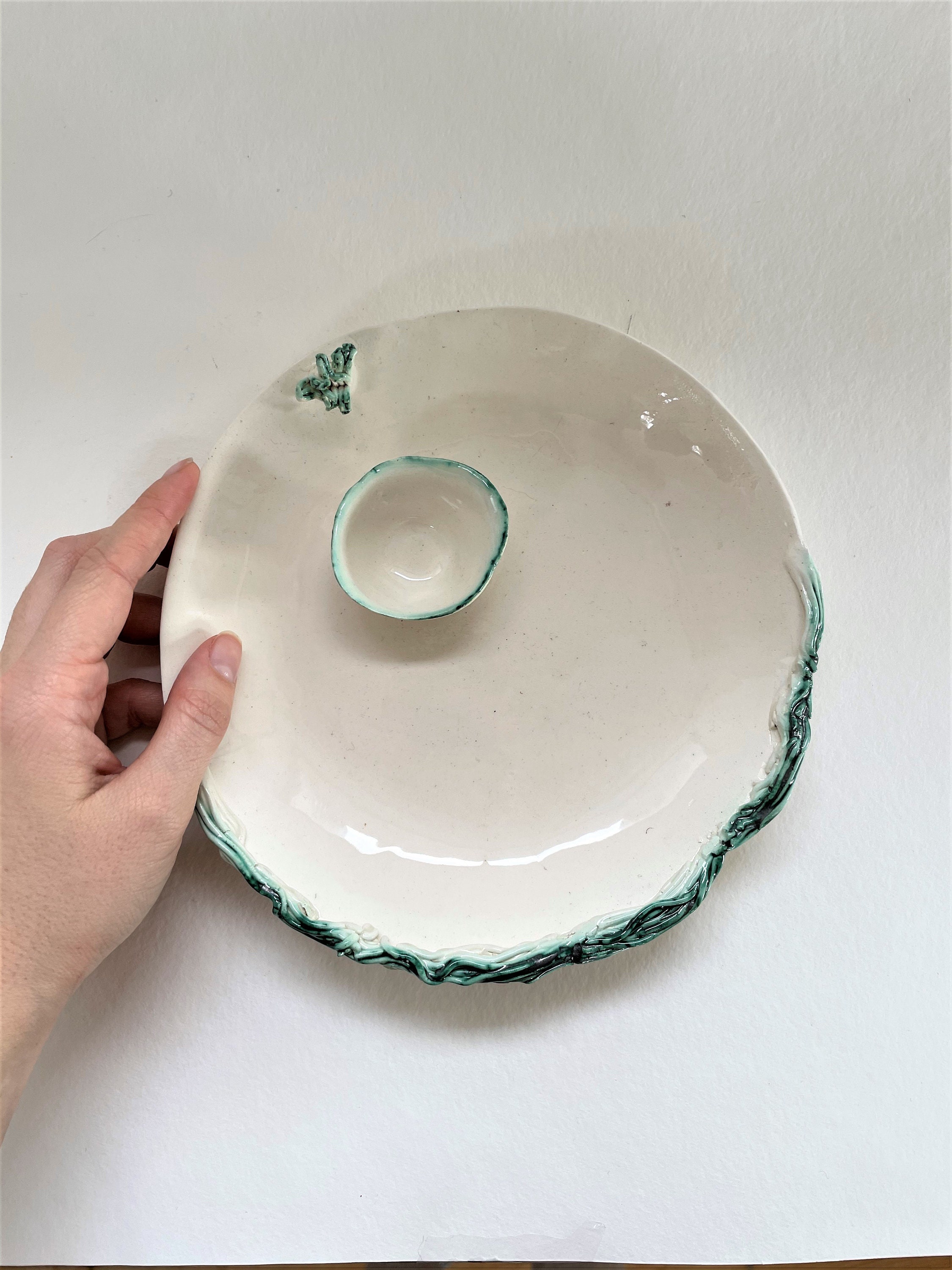 Vide Poche Original Fait Main en Céramique