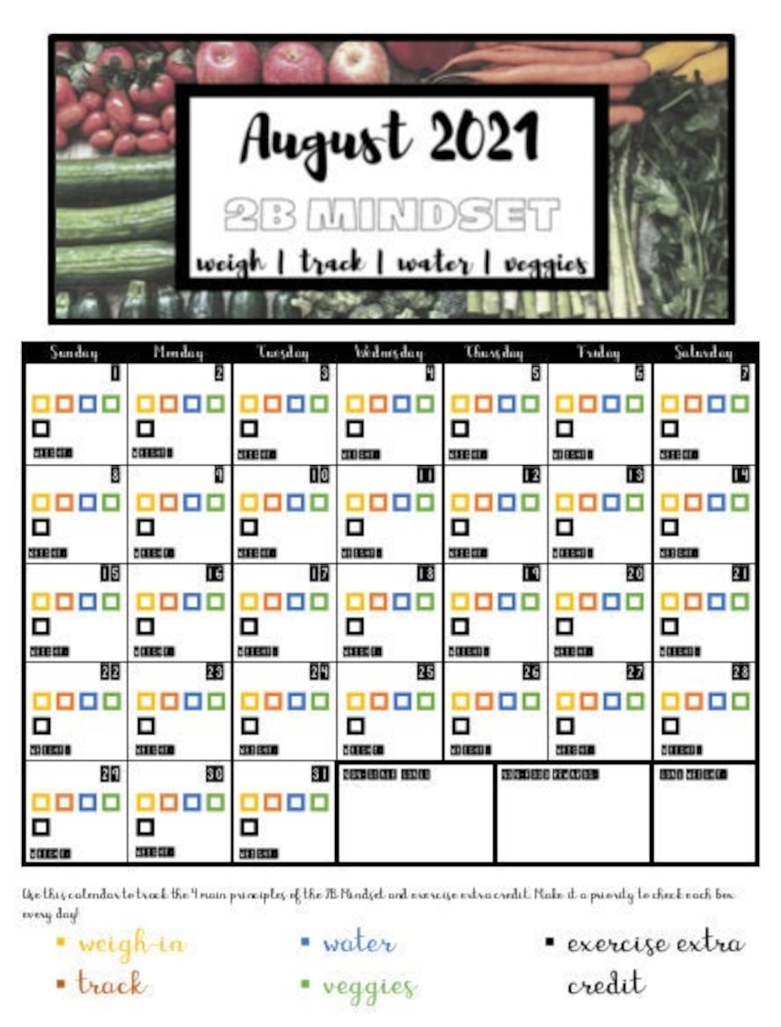 August 2021 2B Mindset Habit Tracker Calendar Etsy august-2021-2b-mindset-habit-tracker-calendar-etsy