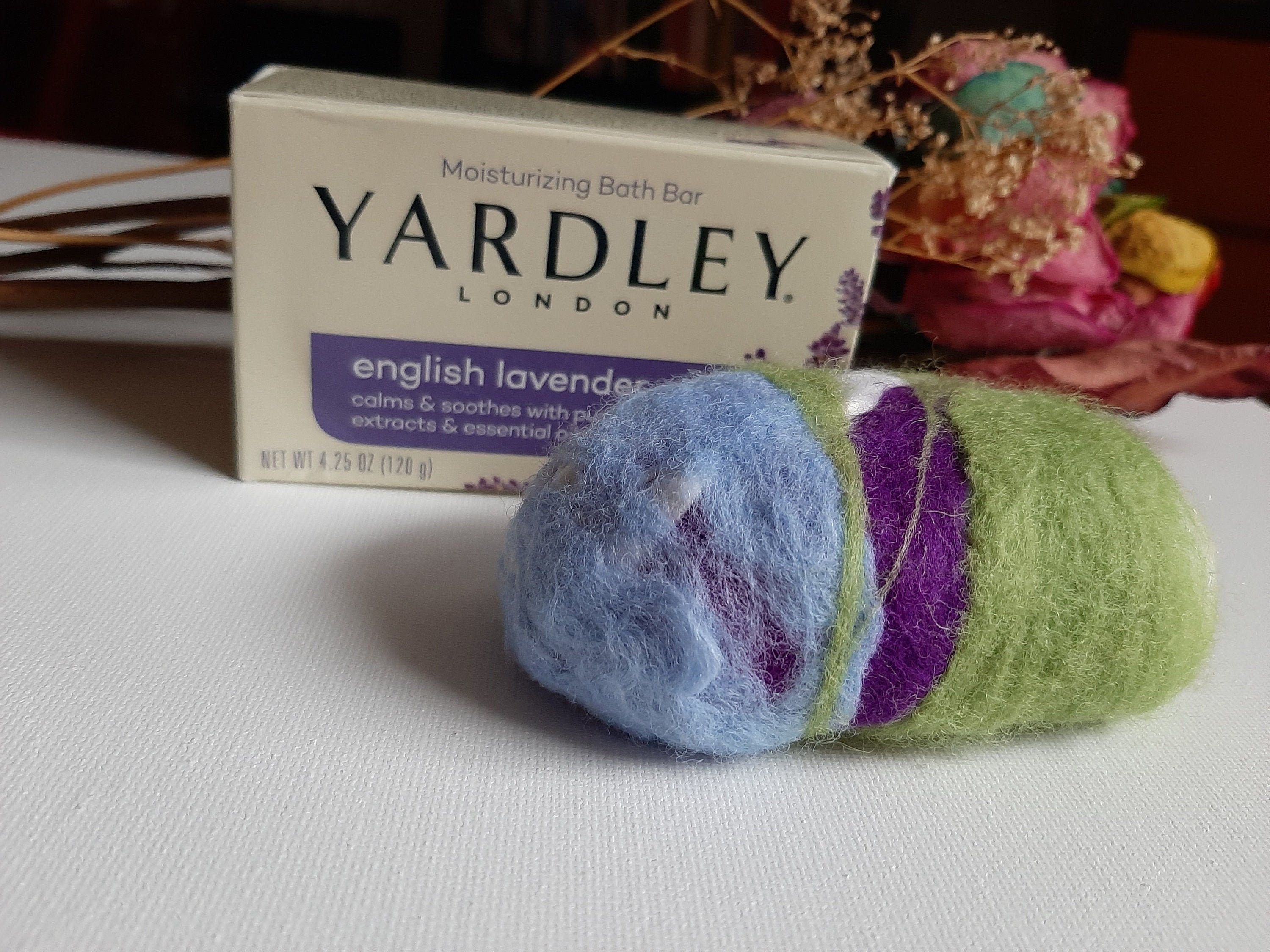 Wool felted bar soap Etsy