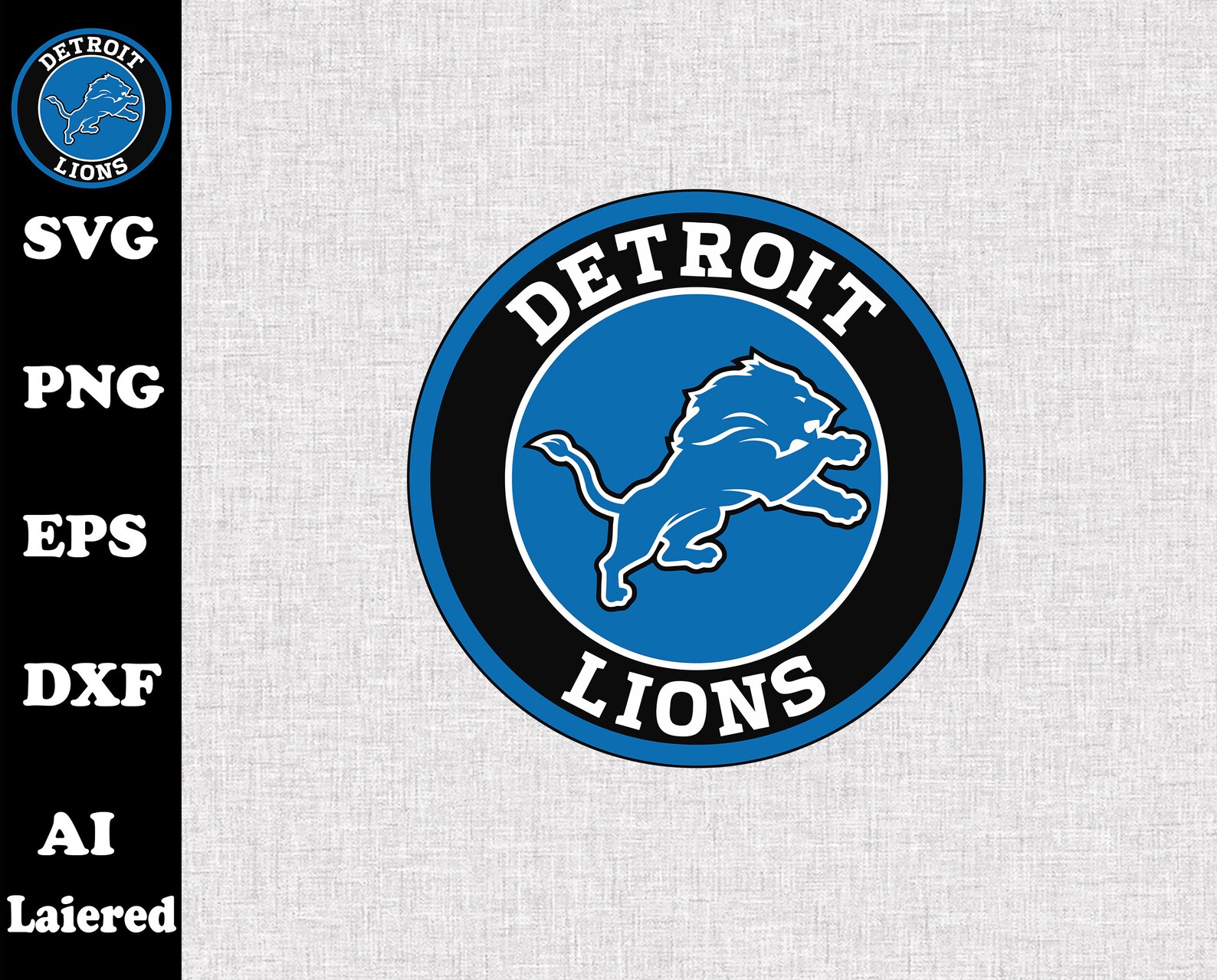 Free Free 164 Detroit Lions Svg SVG PNG EPS DXF File