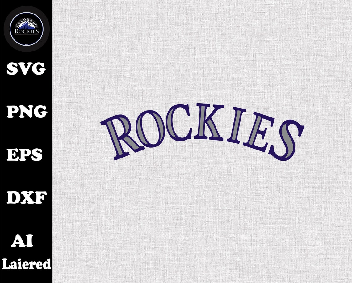 Download Colorado Rockies SVG Rockies svg Colorado Rockies MLB svg ...
