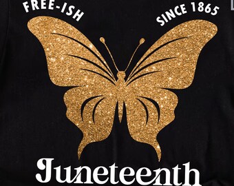 Juneteenth SVG PNG, Juneteenth Shirt Svg, Black Woman Svg, Freeish Svg, Juneteenth Vibes Svg, Sublimation Png, 1865 Svg, Juneteenth Svg Kids