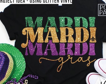 Mardi Gras SVG PNG, Carnival Svg, Fat Tuesday svg, Louisiana Svg, Fleur De Lis, Mardi Gras Shirt Svg, Mardi Gras Beads Svg, Cricut Cut File