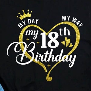 18th Birthday SVG PNG, Hello 18 Svg, 18th Birthday Svg, Finally 18 Svg, 18 and Fab Svg, Birthday Girl Svg, Happy 18th Birthday Svg