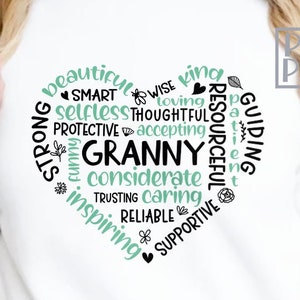 Oma SVG PNG, grootmoeder Svg, oma, Moederdag Svg, Mama Svg, Nana Svg, oma Png, oma Svg, gezegende oma Svg, moeder Svg