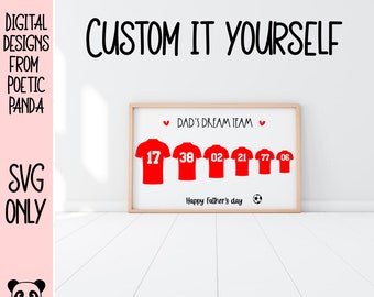 Free Free Daddy&#039;s Dream Team Svg 358 SVG PNG EPS DXF File