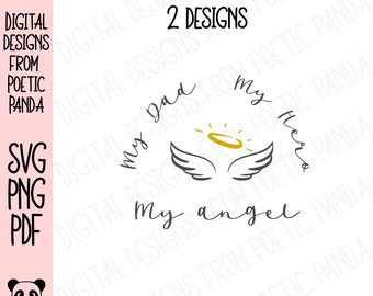 Download Dad Memorial Svg Etsy
