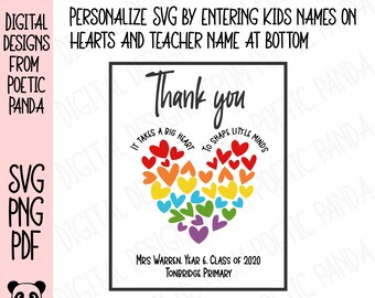 Download Custom Teacher Svg Etsy