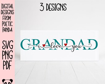 Free Free 324 We Love You Grandpa Svg SVG PNG EPS DXF File