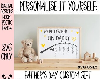 Download Hooked On Daddy Svg Etsy