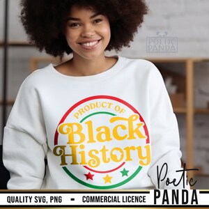 Product Of Black History SVG PNG, Black History Month Svg, Black History Svg, African American Svg, Juneteenth Svg, Black History Shirt Svg