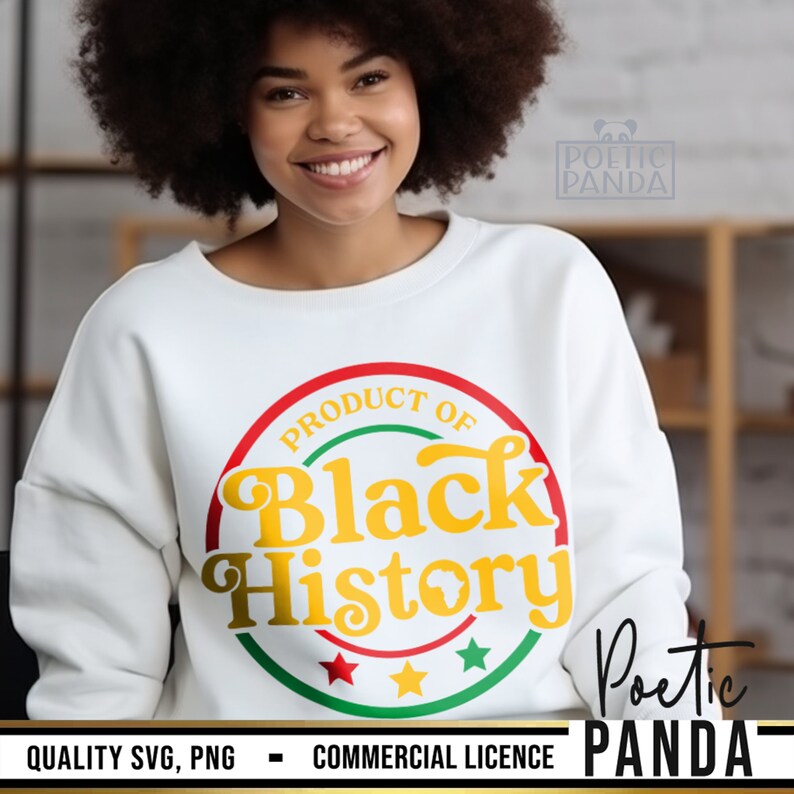 Product Of Black History SVG PNG, Black History Month Svg, Black History Svg, African American Svg, Juneteenth Svg, Black History Shirt Svg