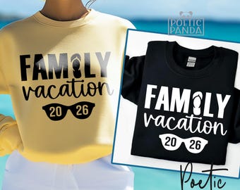 2026 Family Vacation Svg, Family Vacation Shirts Svg, Beach Vacation Shirts Svg, Making Memories Svg, Family Trip 2026 Svg