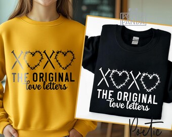 Xoxo The Original Love Letters SVG PNG, Christian Easter Svg, Christian Svg, Xoxo Svg, Easter Svg, Easter Shirt Svg, Jesus Svg, He Is Risen