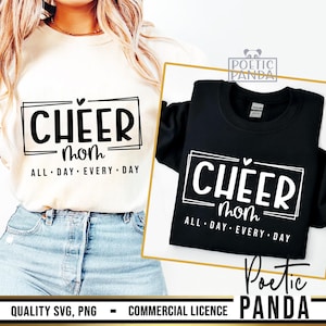 Cheer Mom SVG PNG, Cheerleader Mom Shirt Svg, Pom Pom Svg, Cheer Mama Svg, Cheer Mom Shirt Svg, Cheerleading Svg, Cheerleader Svg