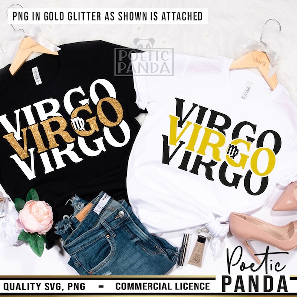 Virgo SVG PNG, Virgo Zodiac Svg, Zodiac Sign Svg Virgo, September Birthday Svg, Virgo Shirt Svg, Virgo Season Svg, Virgo Sublimation Png