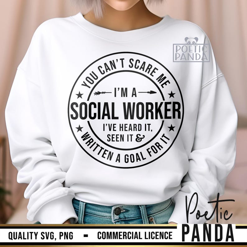 Social Worker SVG PNG, Funny Social Worker Shirt Svg, Social Worker Gift Svg, Difference Maker Svg, , Mental Health Svg image 6