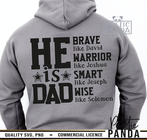 He Is Dad SVG PNG, Christian Fathers Day Svg, Fathers Day Gift Svg, Dad Shirt Svg, Best Dad Ever Svg, Dad Birthday Gift, Man Myth Legend Svg